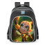 Smite Ah Muzen Cab Itty Bitty Chibee Skin School Backpack