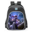 Smite Ah Muzen Cab Dark Angel Skin School Backpack