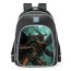 Smite Ah Muzen Cab Mothman Skin School Backpack