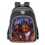 Smite Camazotz Brimstone Beast Skin School Backpack