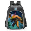 Smite Camazotz Jurassic Skin School Backpack