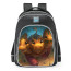 Smite Cerberus Dino Mighty Skin School Backpack