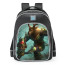 Smite Cernunnos Elken Skin School Backpack