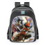 Smite Cernunnos Great Tengu Skin School Backpack