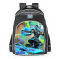 Smite Cernunnos Pixel Beast Skin School Backpack