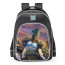Smite Chaac Cloud 9 Skin School Backpack