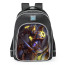 Smite Chaac Righteous Hammer Skin School Backpack