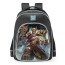 Smite Chaac Storm Jarl Skin School Backpack