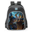 Smite Chernobog Golden Skin School Backpack