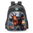 Smite Chernobog Shadow Tech Skin School Backpack
