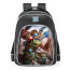 Smite Chiron Chevalier Skin School Backpack