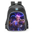 Smite Chronos Illuminator Skin School Backpack