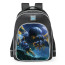 Smite Cthulhu Golden Skin School Backpack