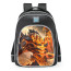 Smite Cthulhu Molten Destroyer Skin School Backpack