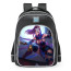 Smite Da Ji Death Lotus Skin School Backpack