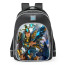Smite Erlang Shen Golden Skin School Backpack