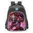 Smite Ah Puch Death Mask Skin School Backpack