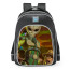 Smite Ah Puch Galactic Invader Skin School Backpack