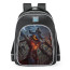 Smite Ah Puch Horrific Harvester Skin School Backpack