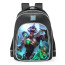 Smite Ah Puch Malware Master Skin School Backpack