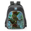 Smite Ah Puch Saurian Conjurer Skin School Backpack