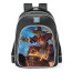Smite Baba Yaga Gingerdread Skin School Backpack