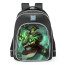 Smite King Arthur The Green Knight Skin School Backpack