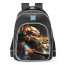 Smite King Arthur Pendragon Skin School Backpack