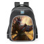 Smite Erlang Shen Molten Shogun Skin School Backpack