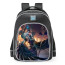 Smite Eset Midnight Raven Skin School Backpack