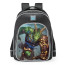 Smite Fenrir Brutal Dragon Skin School Backpack