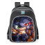 Smite Fenrir Chompy Chibi Skin School Backpack