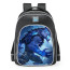 Smite Fenrir Frostfang Skin School Backpack