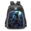 Smite Fenrir Wolf Man Skin School Backpack