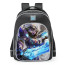 Smite Freya Frost Maiden Skin School Backpack