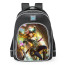 Smite Freya All For One Skin School Backpack