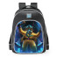 Smite Ganesha Dj Ohm Skin School Backpack