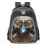 Smite Ganesha Rune Machina Skin School Backpack