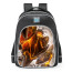 Smite Geb Molten Fury Skin School Backpack
