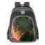 Smite Geb Druid Stone Skin School Backpack