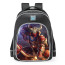 Smite Hachiman School Backpack