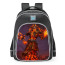 Smite Hades Ragnarok Skin School Backpack