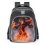Smite He Bo Molten Skin School Backpack