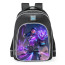 Smite He Bo Pixel Rush Skin School Backpack