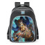 Smite Heimdallr Golden Skin School Backpack