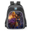 Smite Hel Golden Skin School Backpack