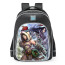 Smite Hel Jingle Skin School Backpack