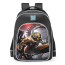 Smite Horus Steel Falcon Skin School Backpack