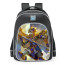 Smite Horus Golden Skin School Backpack