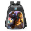 Smite Janus Crash Test Skin School Backpack